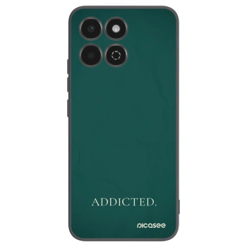 Picasee Μαύρη θήκη σιλικόνης για Honor 200 Smart 5G - Addicted