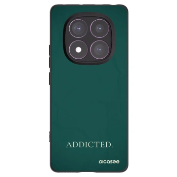 Picasee Μαύρη θήκη σιλικόνης για Xiaomi Redmi Note 14 Pro 4G - Addicted