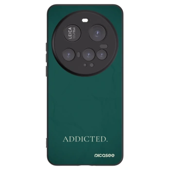 Picasee Μαύρη θήκη σιλικόνης για Xiaomi 15 Ultra - Addicted