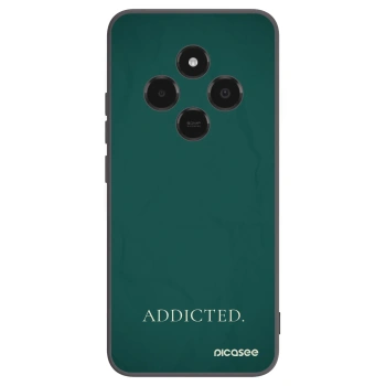 Picasee Μαύρη θήκη σιλικόνης για Xiaomi Poco C75 - Addicted