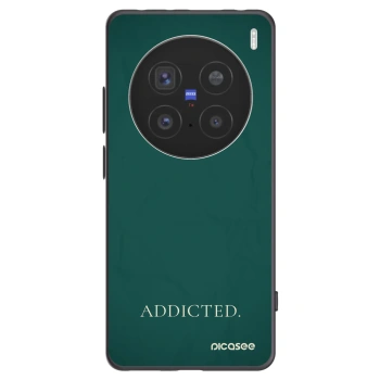 Picasee Μαύρη θήκη σιλικόνης για Vivo X200 Pro - Addicted