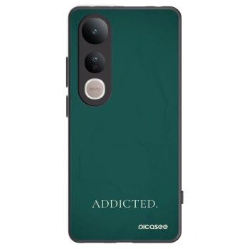 Picasee Μαύρη θήκη σιλικόνης για Vivo V50 Lite 5G - Addicted