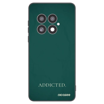 Picasee Μαύρη θήκη σιλικόνης για OnePlus 13 5G - Addicted