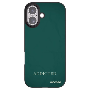 Picasee Μαύρη θήκη σιλικόνης για Apple iPhone 17 - Addicted