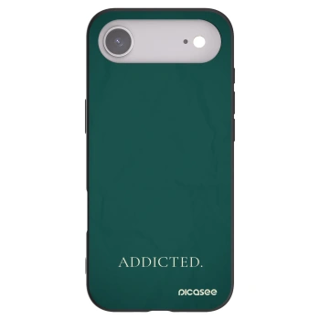 Picasee Μαύρη θήκη σιλικόνης για Apple iPhone Air - Addicted