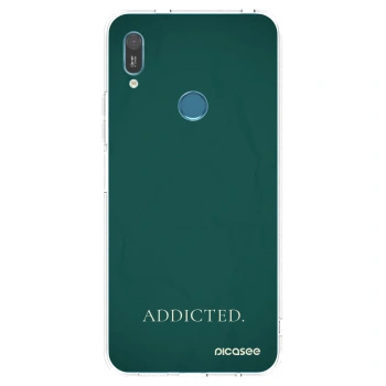 Picasee διαφανής θήκη σιλικόνης Huawei Y6 2019 - Addicted