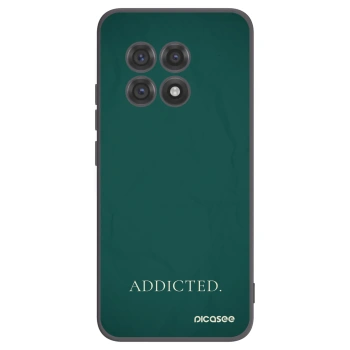 Picasee Μαύρη θήκη σιλικόνης για OnePlus 13R 5G - Addicted