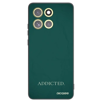 Picasee Μαύρη θήκη σιλικόνης για Motorola Moto G86 5G - Addicted