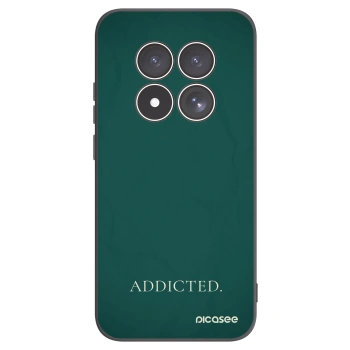 Picasee Μαύρη θήκη σιλικόνης για Xiaomi Redmi Note 15 Pro 4G - Addicted