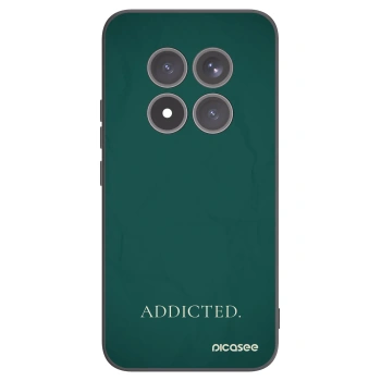 Picasee Μαύρη θήκη σιλικόνης για Xiaomi Redmi Note 15 Pro+ - Addicted