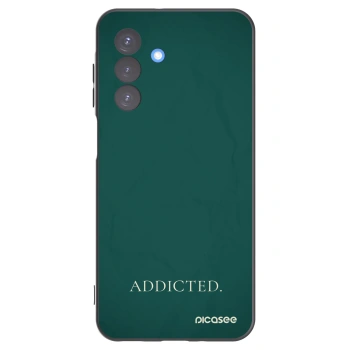 Picasee Μαύρη θήκη σιλικόνης για Samsung Galaxy A17 5G - Addicted