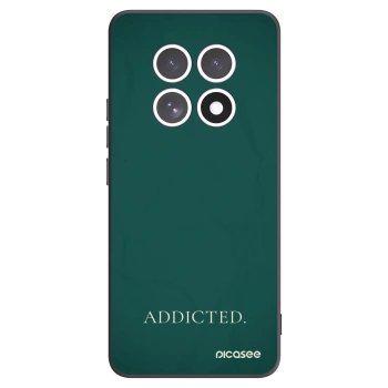 Picasee Μαύρη θήκη σιλικόνης για Xiaomi Redmi Note 15 - Addicted