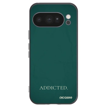 Picasee Μαύρη θήκη σιλικόνης για Google Pixel 10 Pro - Addicted