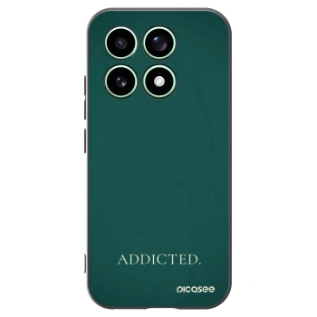 Picasee Μαύρη θήκη σιλικόνης για Xiaomi 17 - Addicted