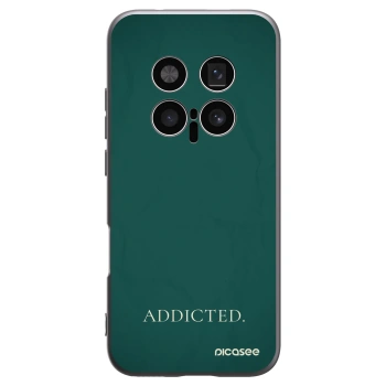 Picasee Μαύρη θήκη σιλικόνης για Honor Magic8 Pro 5G - Addicted