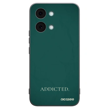 Picasee Μαύρη θήκη σιλικόνης για Xiaomi Poco X8 Pro Max - Addicted