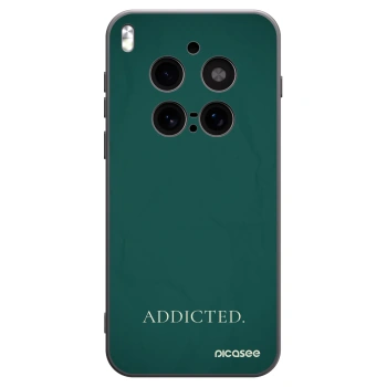 Picasee Μαύρη θήκη σιλικόνης για Vivo X300 Pro - Addicted