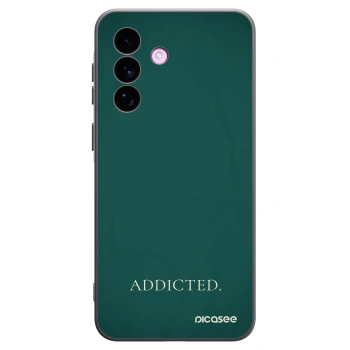 Picasee Μαύρη θήκη σιλικόνης για Samsung Galaxy A57 5G - Addicted
