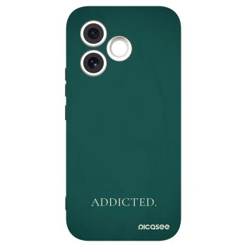 Picasee Μαύρη θήκη σιλικόνης για Honor 600 Lite - Addicted