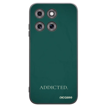 Picasee Μαύρη θήκη σιλικόνης για Motorola Moto G77 - Addicted