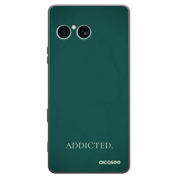 Picasee Μαύρη θήκη σιλικόνης για Sony Xperia 10 VII - Addicted