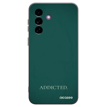 Picasee Μαύρη θήκη σιλικόνης για Samsung Galaxy A37 - Addicted