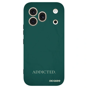 Picasee Μαύρη θήκη σιλικόνης για Honor 600 Pro - Addicted