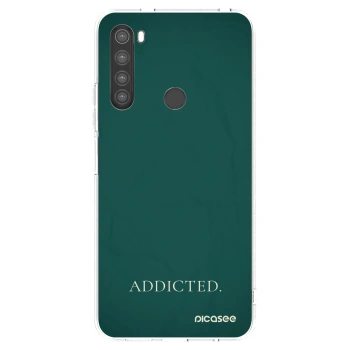 Picasee διαφανής θήκη σιλικόνης Xiaomi Redmi Note 8 - Addicted