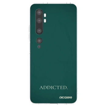 Picasee διαφανής θήκη σιλικόνης Xiaomi Mi Note 10 (Pro) - Addicted