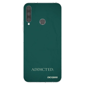 Picasee διαφανής θήκη σιλικόνης Huawei P40 Lite E - Addicted