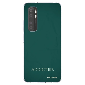 Picasee διαφανής θήκη σιλικόνης Xiaomi Mi Note 10 Lite - Addicted
