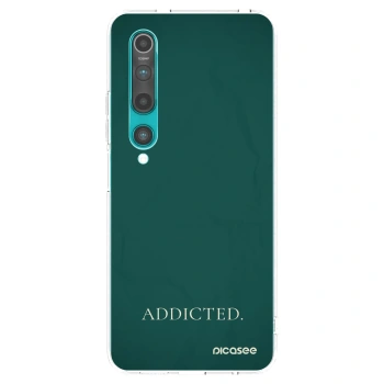 Picasee διαφανής θήκη σιλικόνης Xiaomi Mi 10 - Addicted