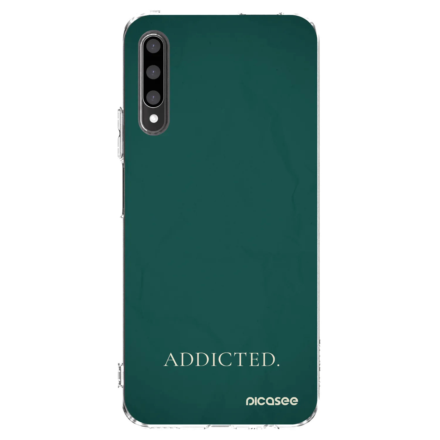 Picasee διαφανής θήκη σιλικόνης Honor 9X Pro - Addicted