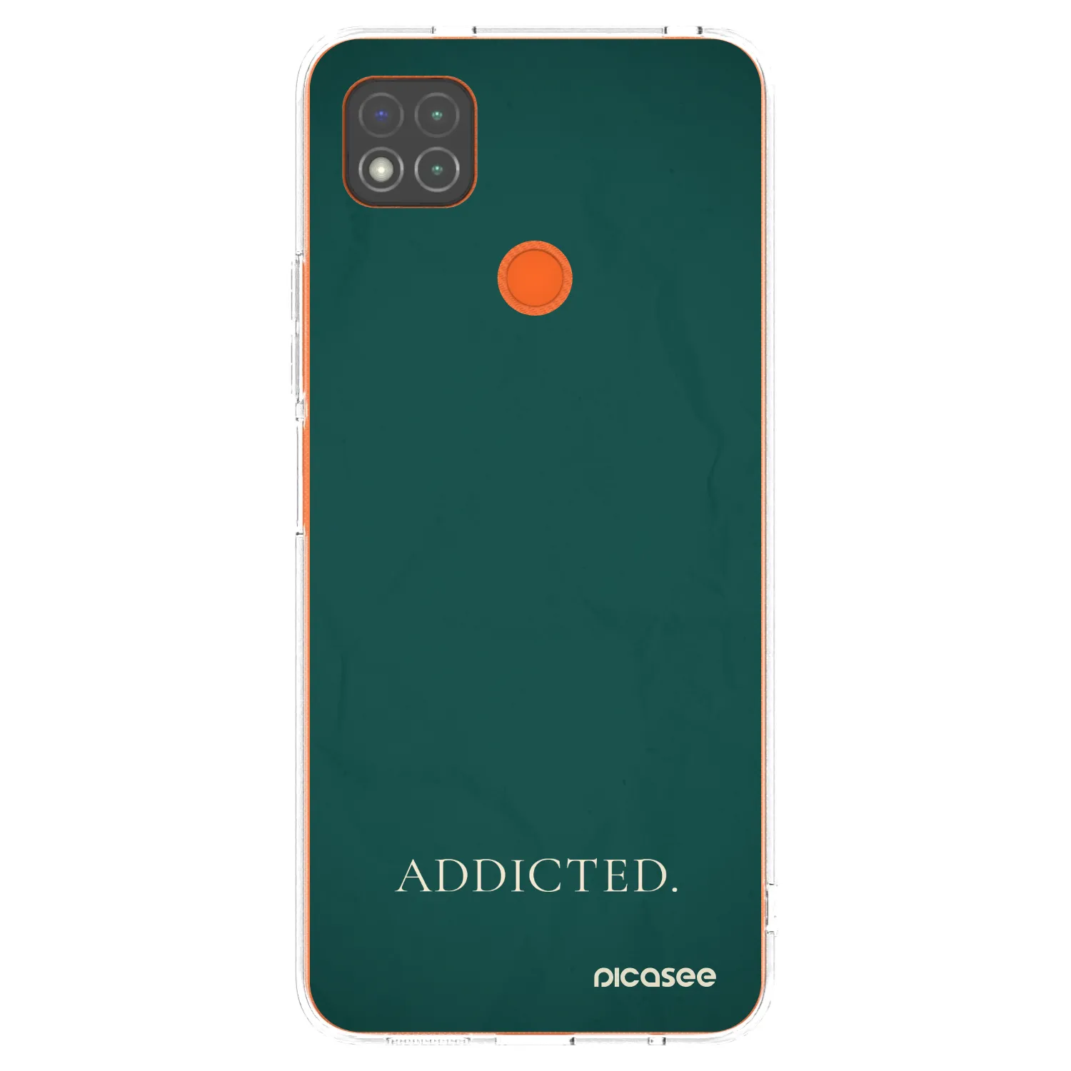 Picasee διαφανής θήκη σιλικόνης Xiaomi Redmi 9C - Addicted