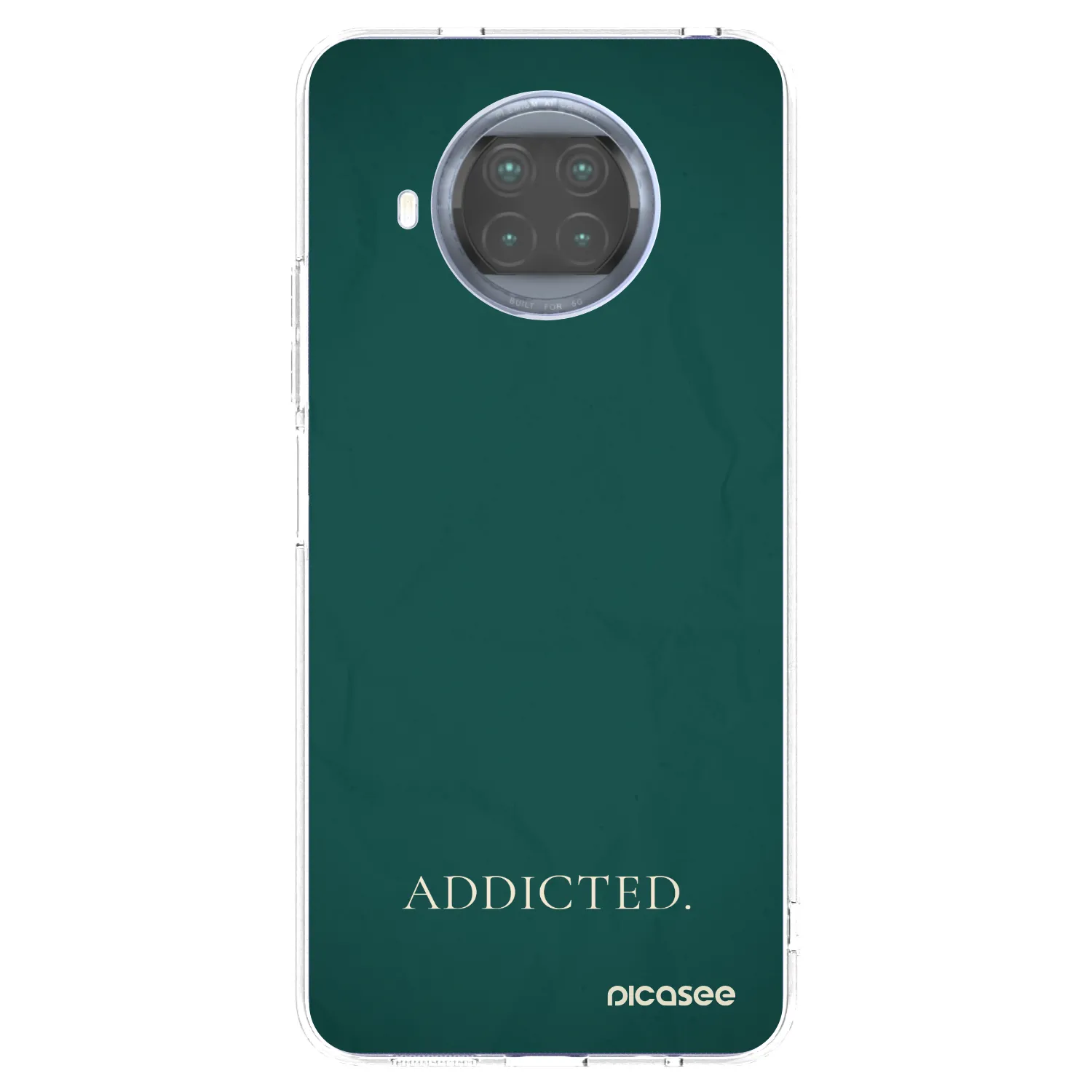 Picasee διαφανής θήκη σιλικόνης Xiaomi Mi 10T Lite - Addicted