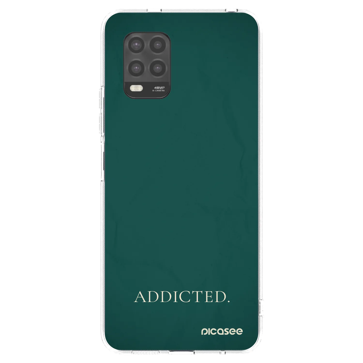 Picasee διαφανής θήκη σιλικόνης Xiaomi Mi 10 Lite - Addicted
