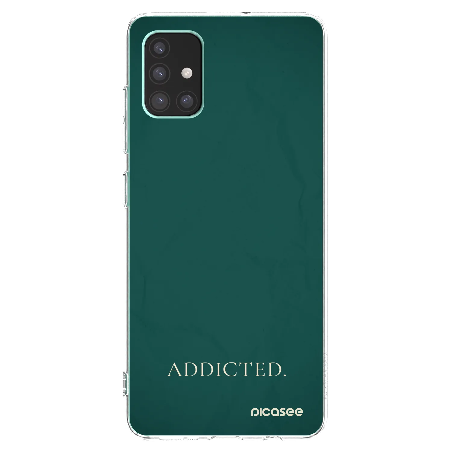 Picasee διαφανής θήκη σιλικόνης Samsung Galaxy M51 M515F - Addicted