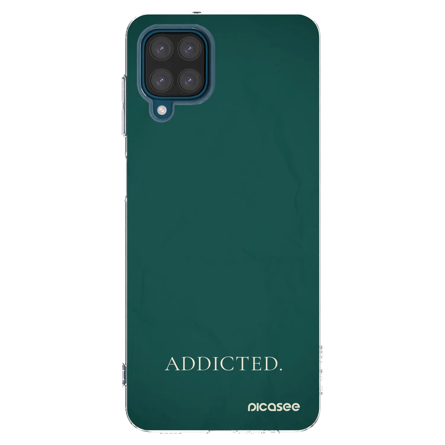Picasee διαφανής θήκη σιλικόνης Samsung Galaxy A12 A125F - Addicted