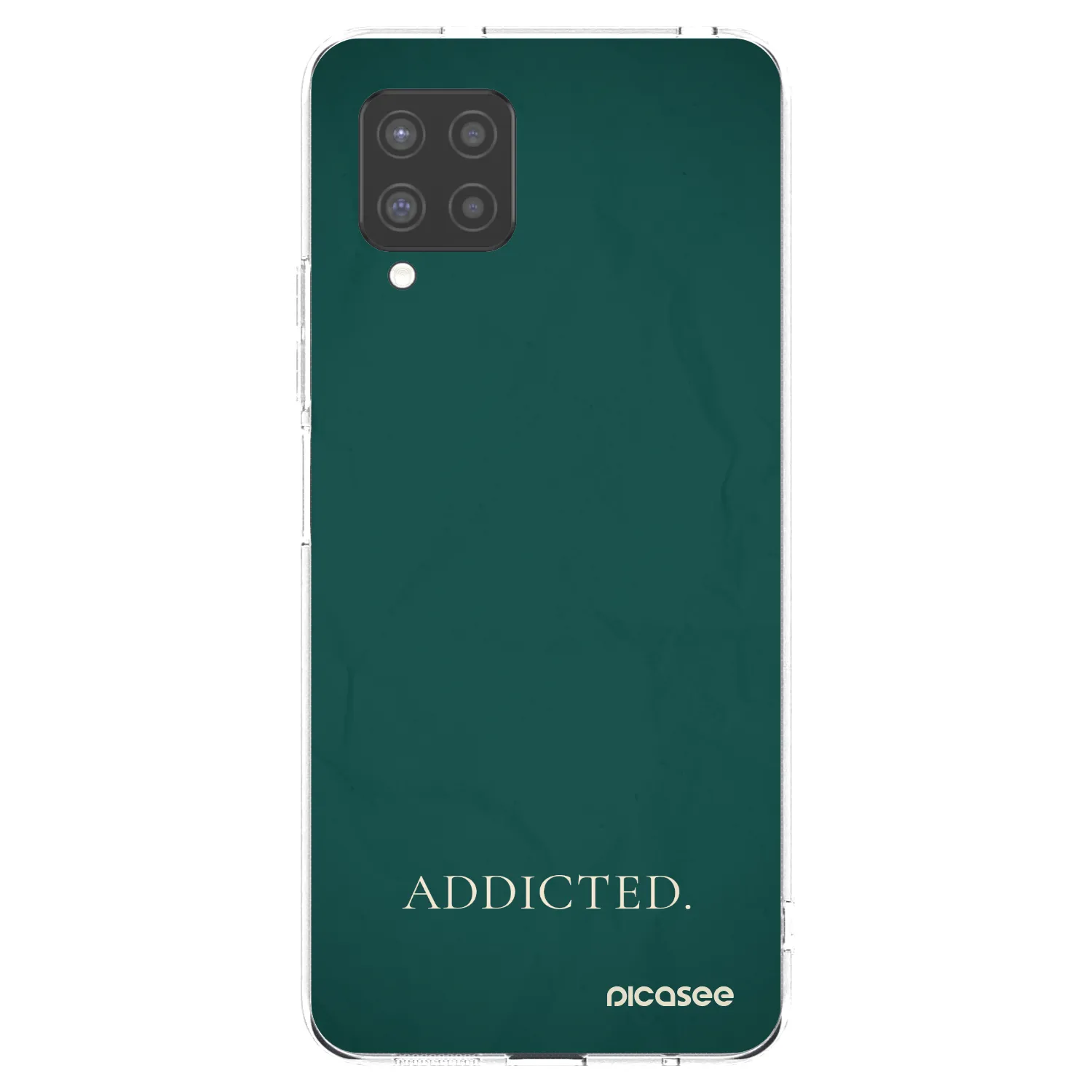Picasee διαφανής θήκη σιλικόνης Samsung Galaxy A42 A426B - Addicted