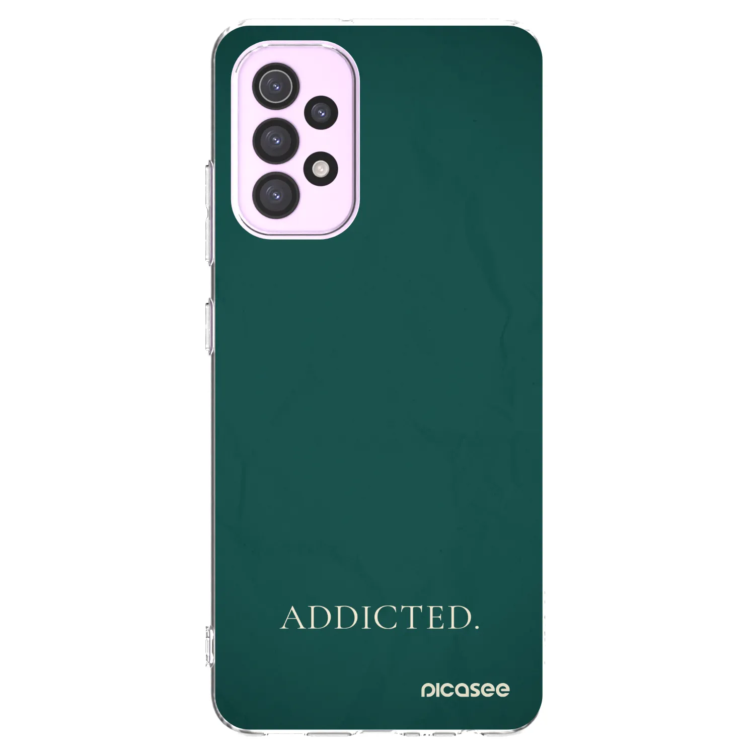 Picasee διαφανής θήκη σιλικόνης Samsung Galaxy A32 5G A326B - Addicted