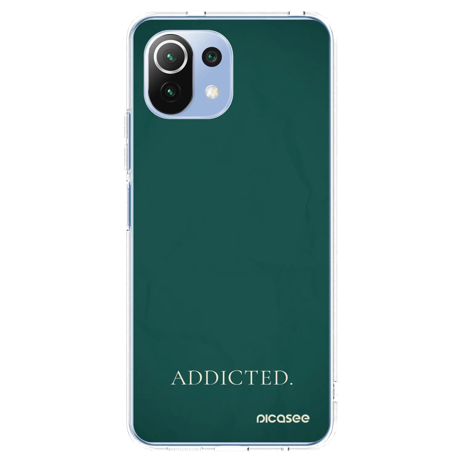 Picasee διαφανής θήκη σιλικόνης Xiaomi Mi 11 Lite - Addicted
