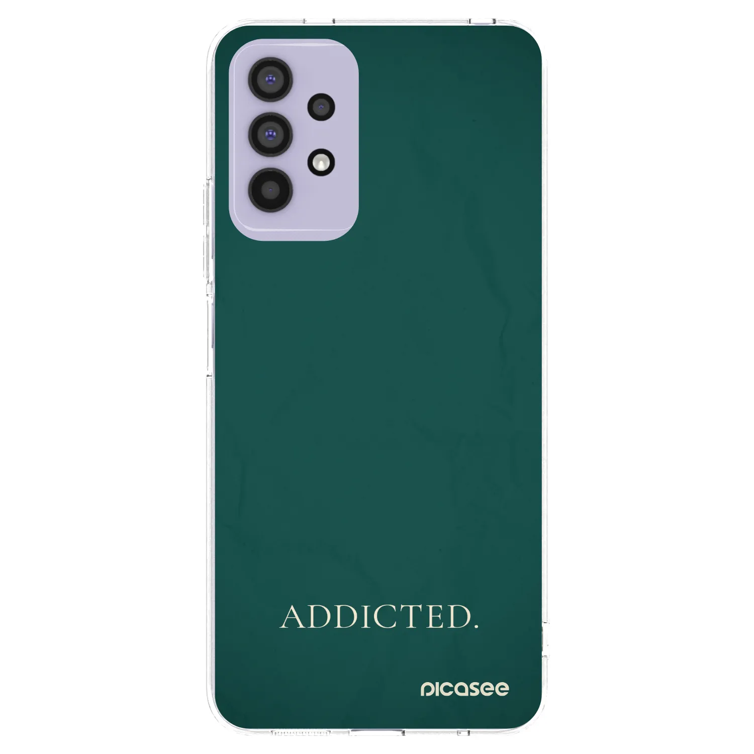 Picasee διαφανής θήκη σιλικόνης Samsung Galaxy A32 4G SM-A325F - Addicted