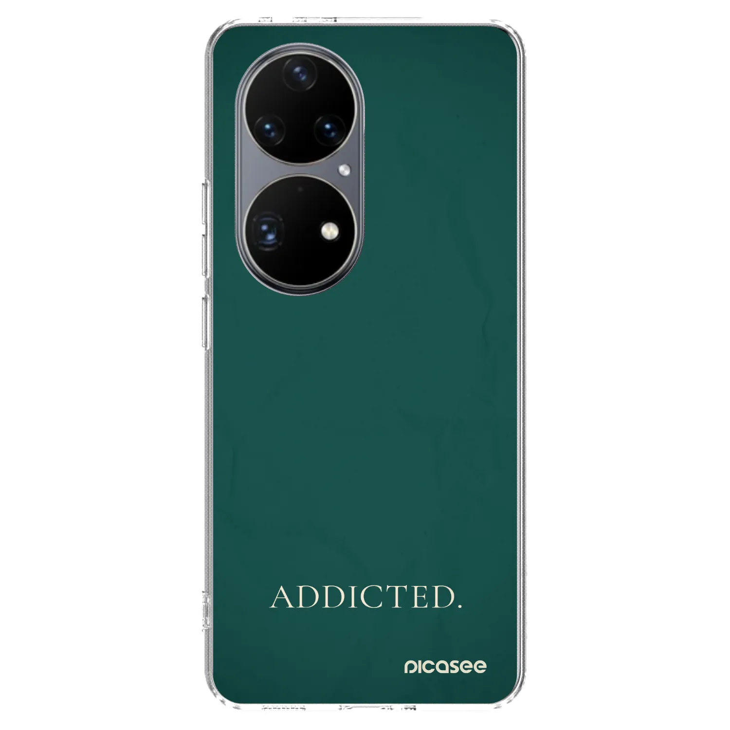 Picasee διαφανής θήκη σιλικόνης Huawei P50 - Addicted