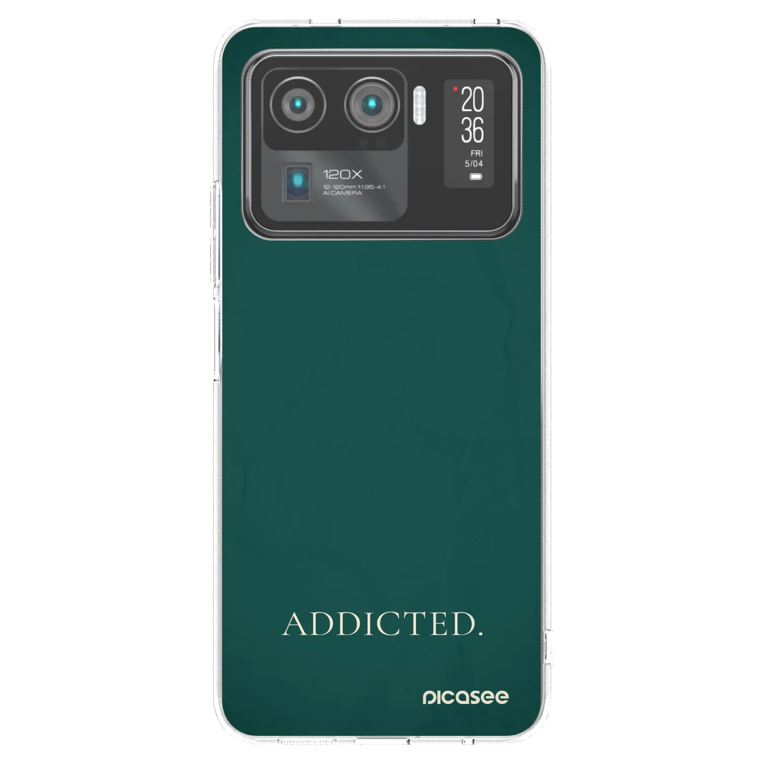 Picasee διαφανής θήκη σιλικόνης Xiaomi Mi 11 Ultra - Addicted