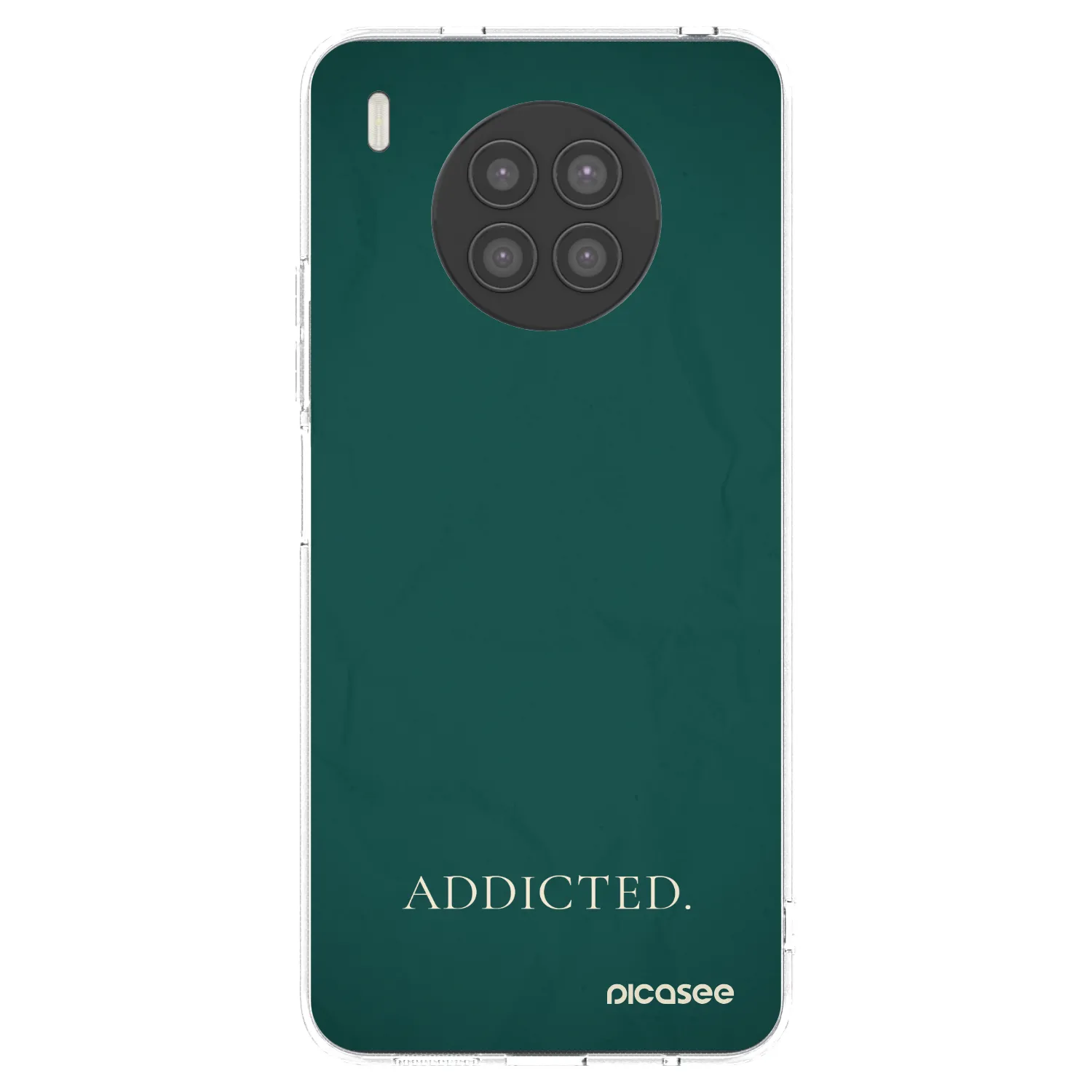 Picasee διαφανής θήκη σιλικόνης Huawei Nova 8i - Addicted