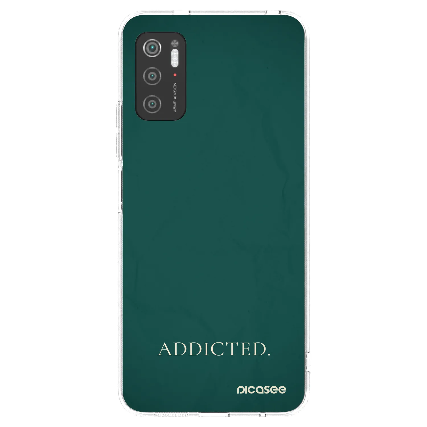 Picasee διαφανής θήκη σιλικόνης Xiaomi Poco M3 Pro 5G - Addicted