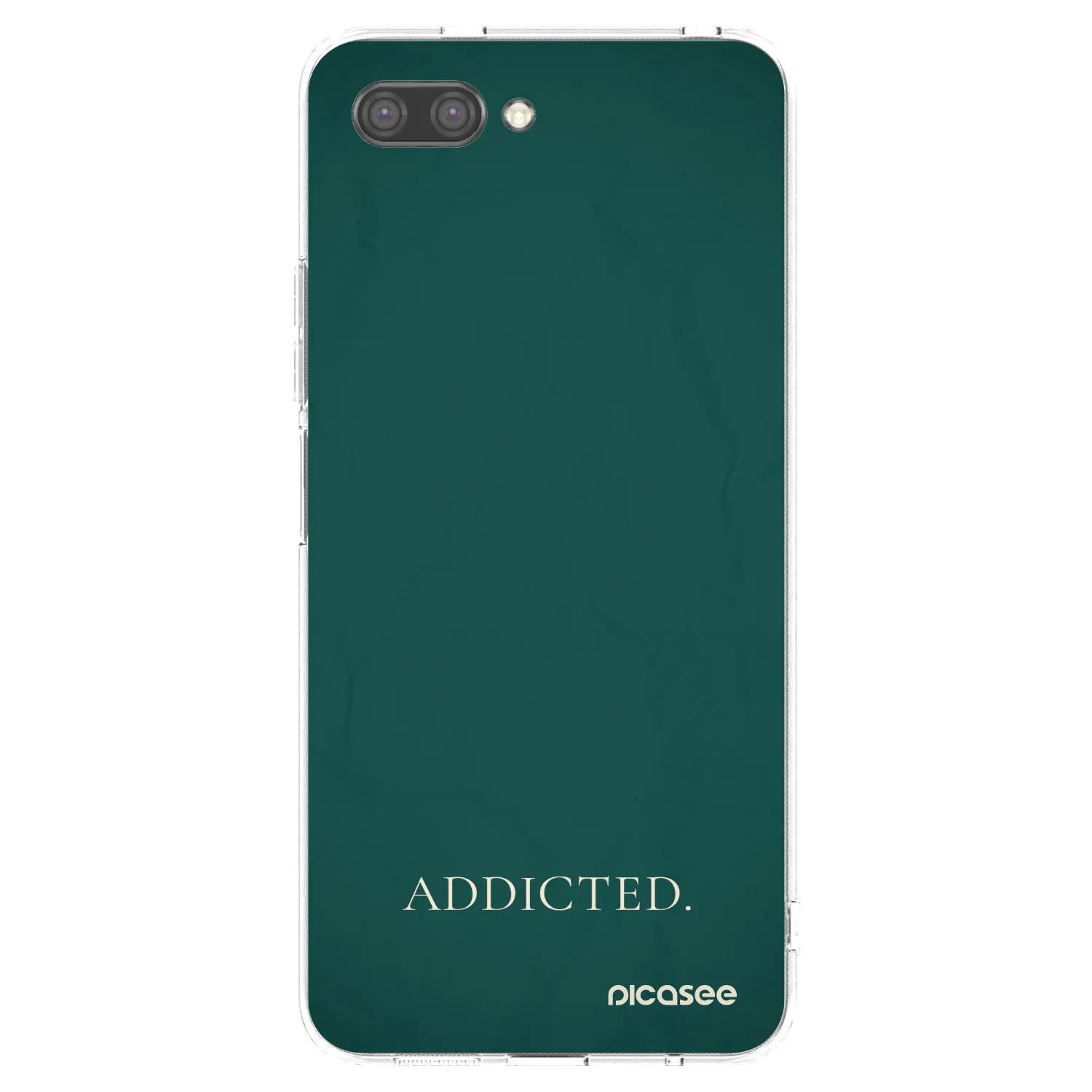 Picasee διαφανής θήκη σιλικόνης Honor 10 - Addicted