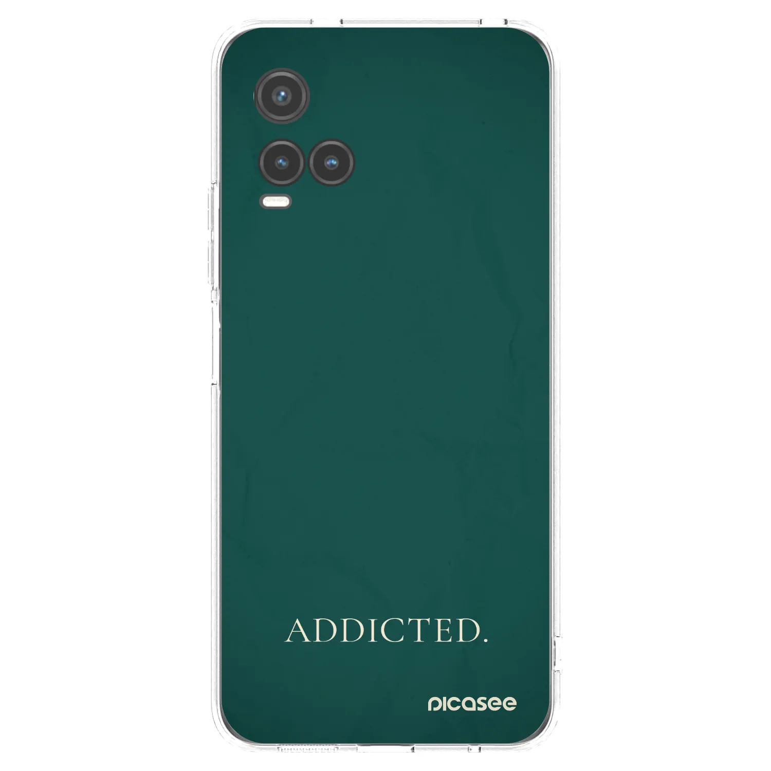 Picasee διαφανής θήκη σιλικόνης Vivo Y33s - Addicted