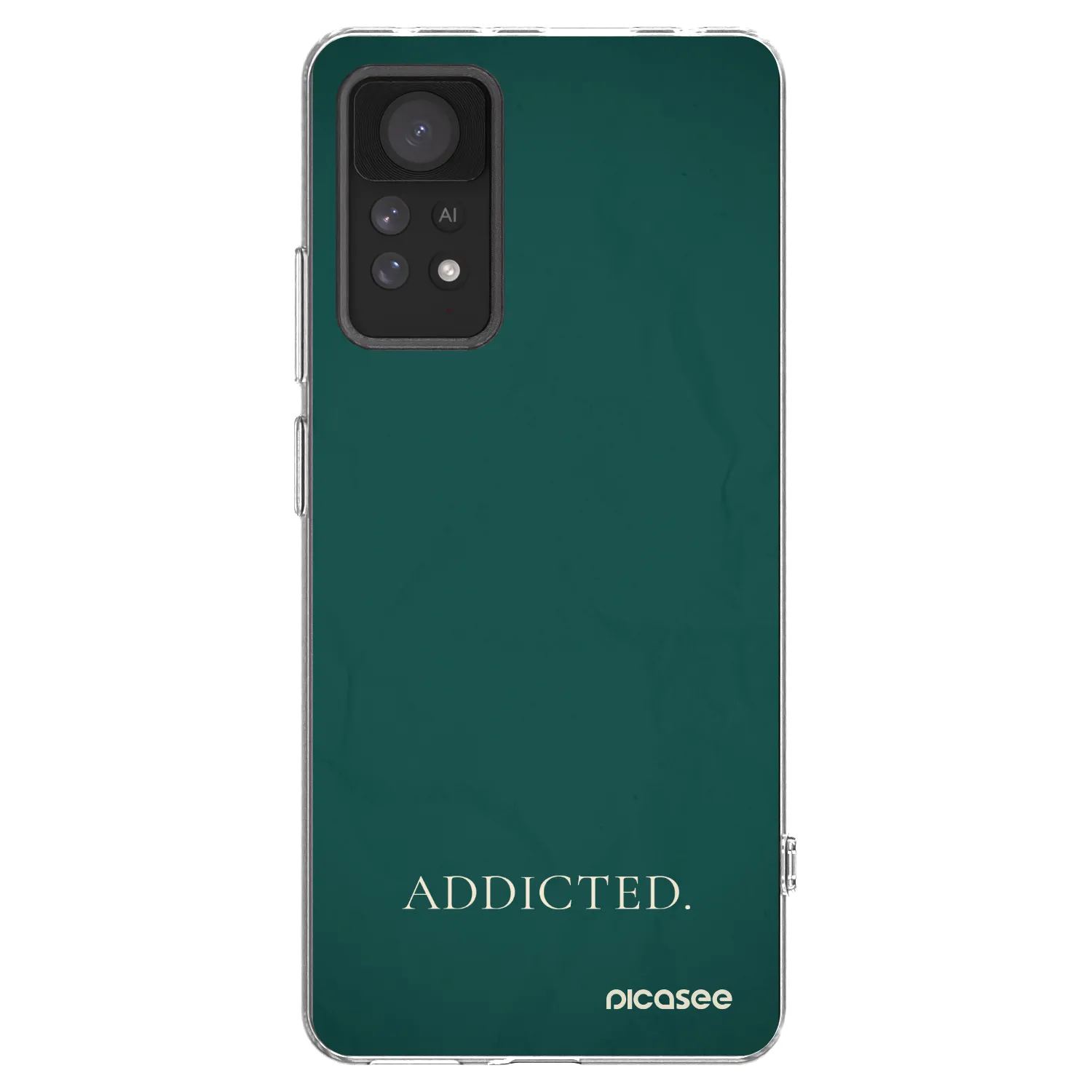 Picasee διαφανής θήκη σιλικόνης Xiaomi Redmi Note 11 Pro - Addicted