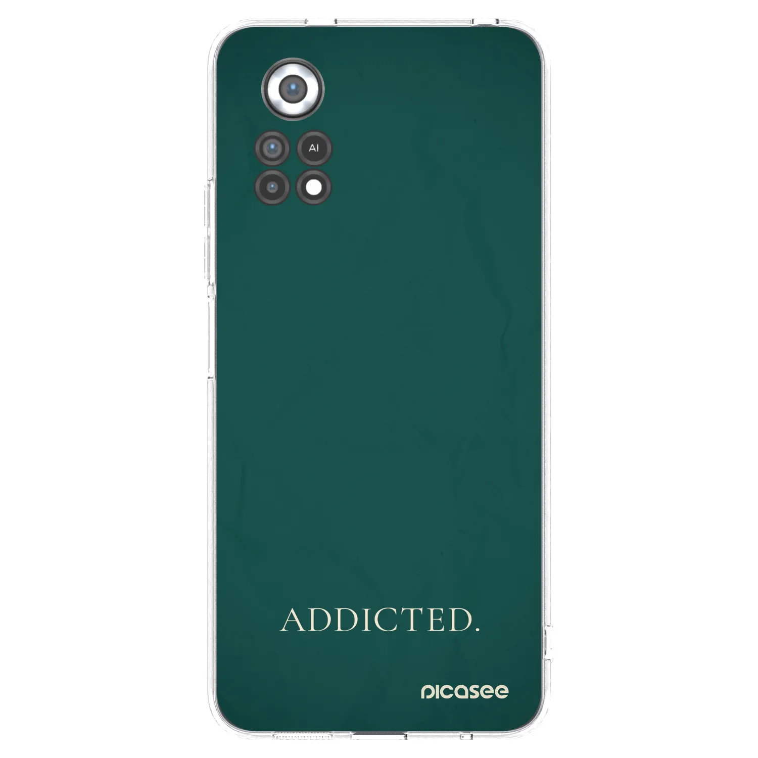 Picasee διαφανής θήκη σιλικόνης Xiaomi Poco X4 Pro 5G - Addicted